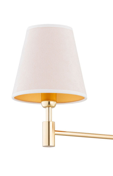Lampa sufitowa ASTRITzłota 3xE14x10W IP20 Alfa