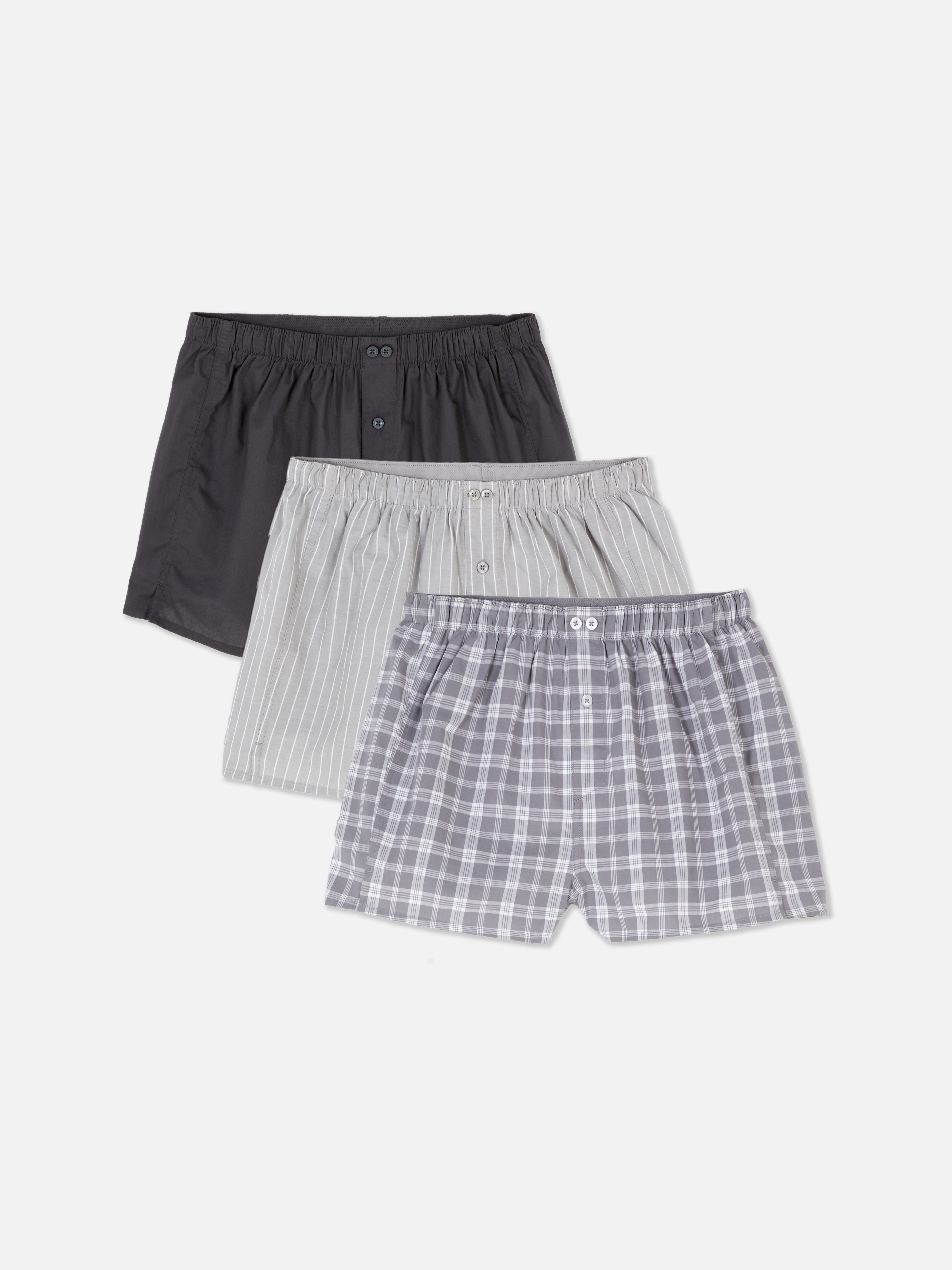 3-Pack Multi Print Boxer Shorts