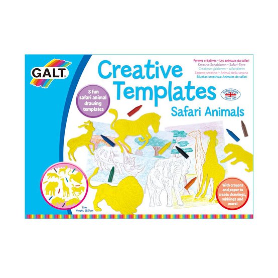 Galt Creative Templates Safari Animals