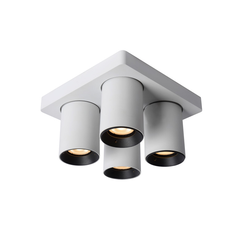 Spot Nigel blanc dimmable GU10 4 x 5 W LUCIDE