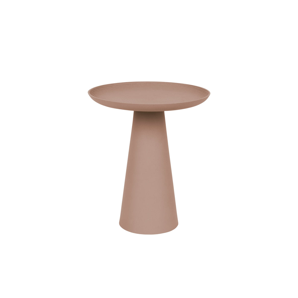 Housecraft Living Ringar Bijzettafel Rond 39,5x39,5 cm Metaal Roze