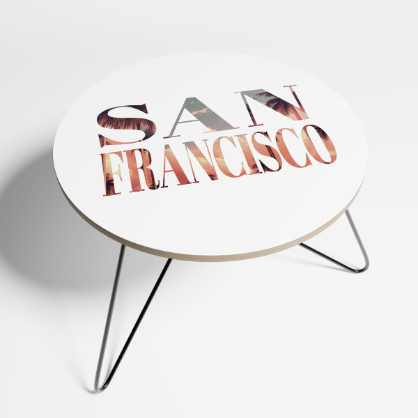 SAN FRANCISCO Stolik kawowy mały