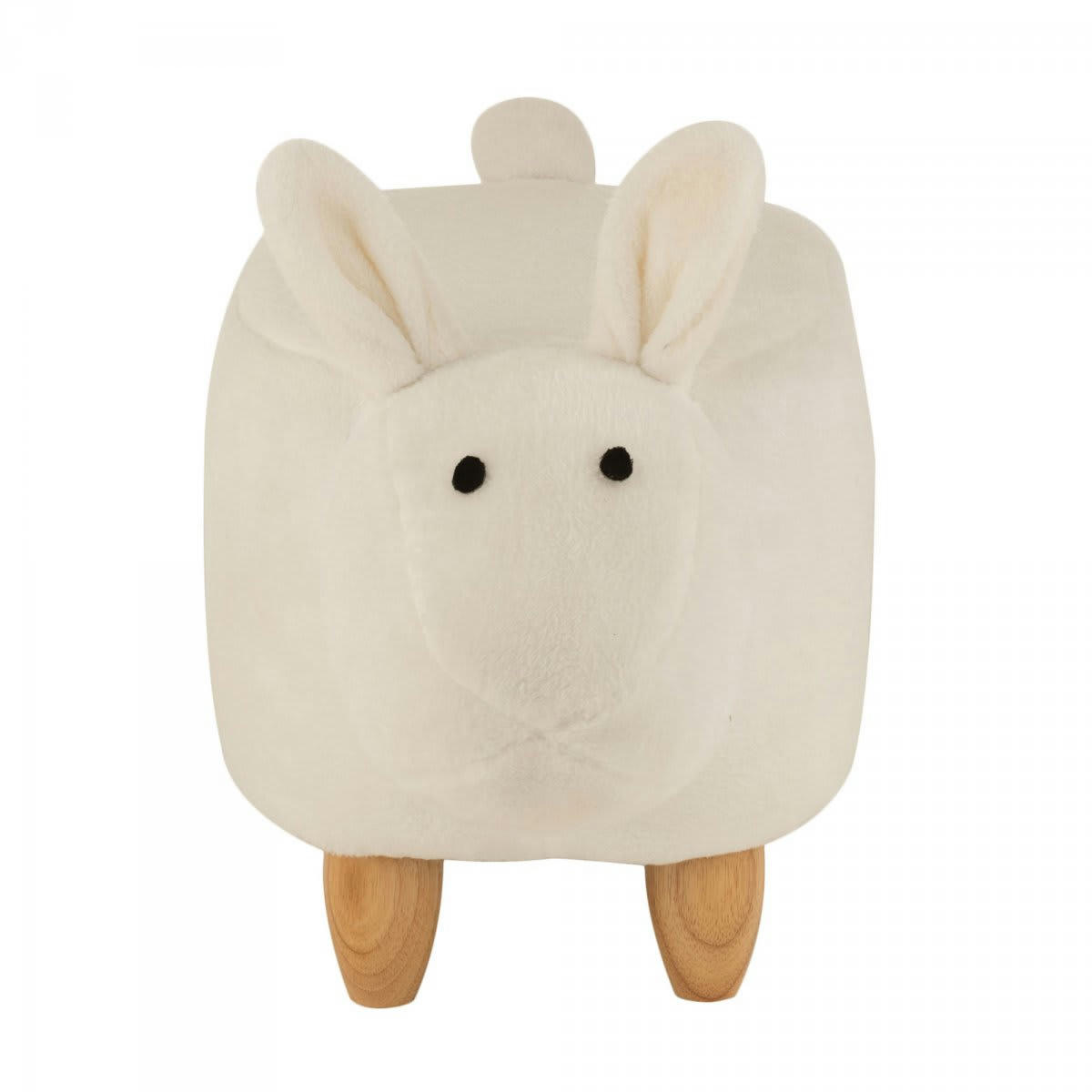 TOM - Pouf enfant mouton en tissu beige