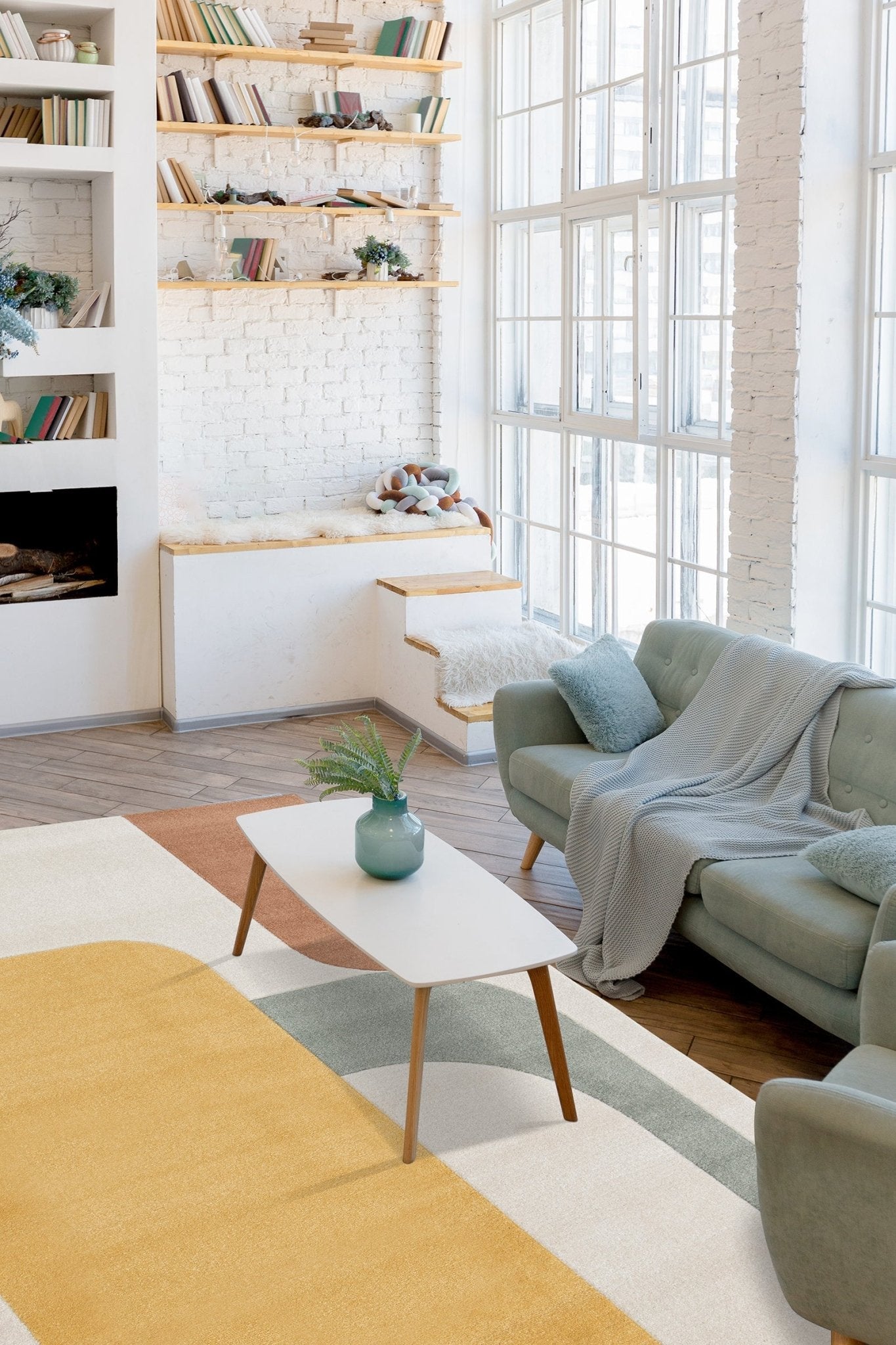 AFK Living vloerkleed Wassily - zeer zacht - veelkleurig