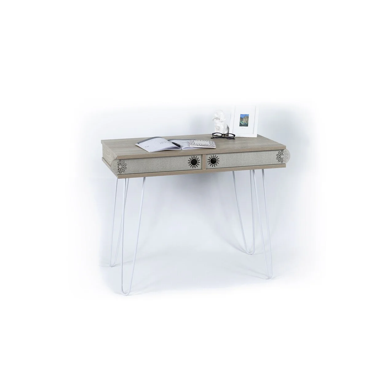 Kenco 27 Wide, Metal Legs Study desk