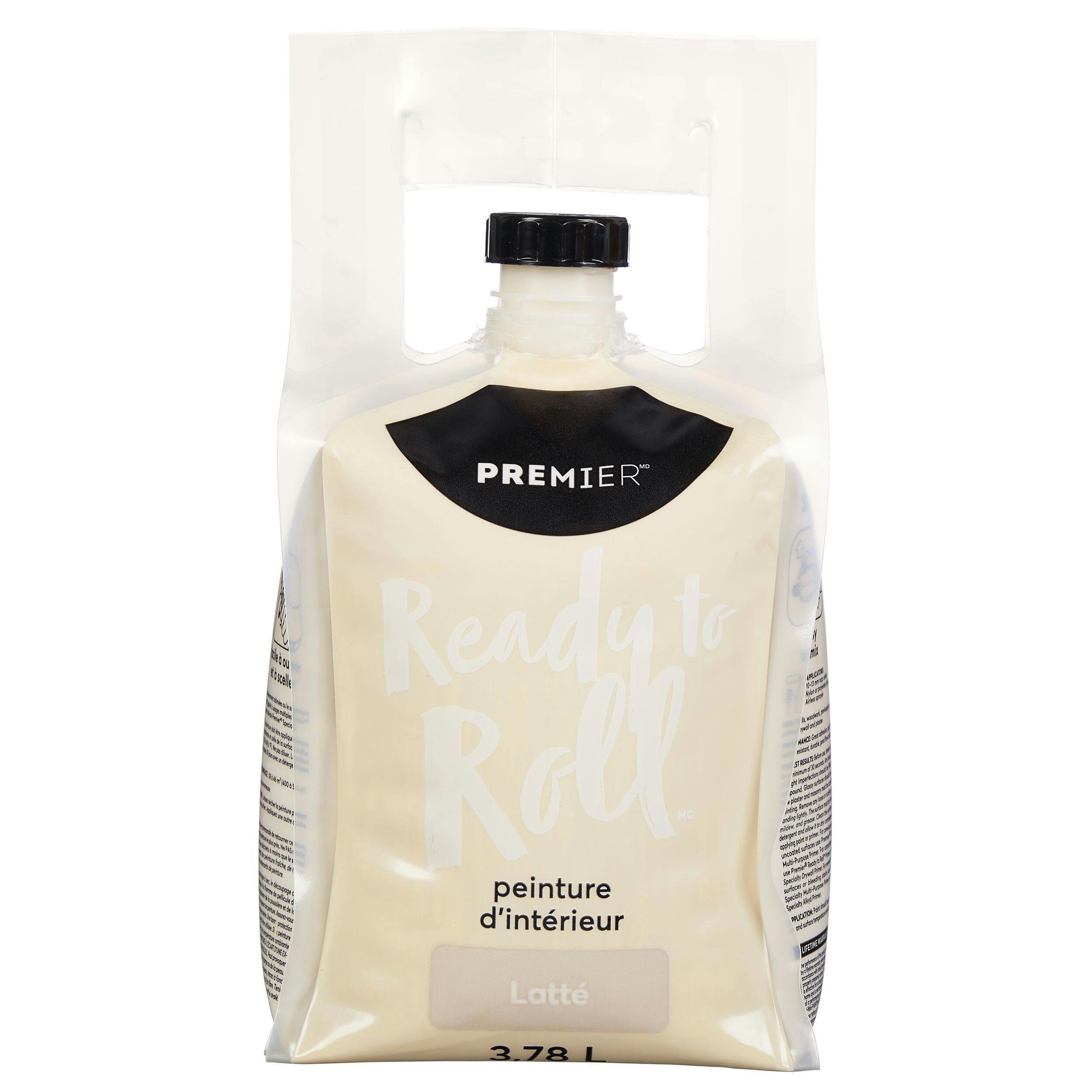 Premier Ready To Roll Interior Wall Paint, Eggshell, Latte, 3.78-L/1-Gallon