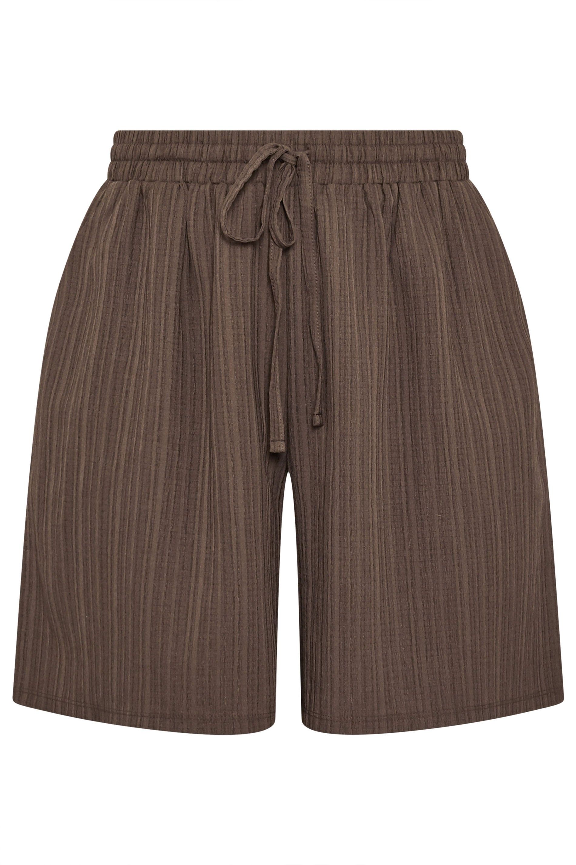 Yours Textured Woven Shorts