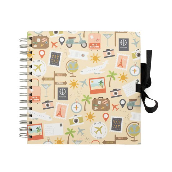 Crafter’s Companion Travel Scrapbook 8 x 8 Inches