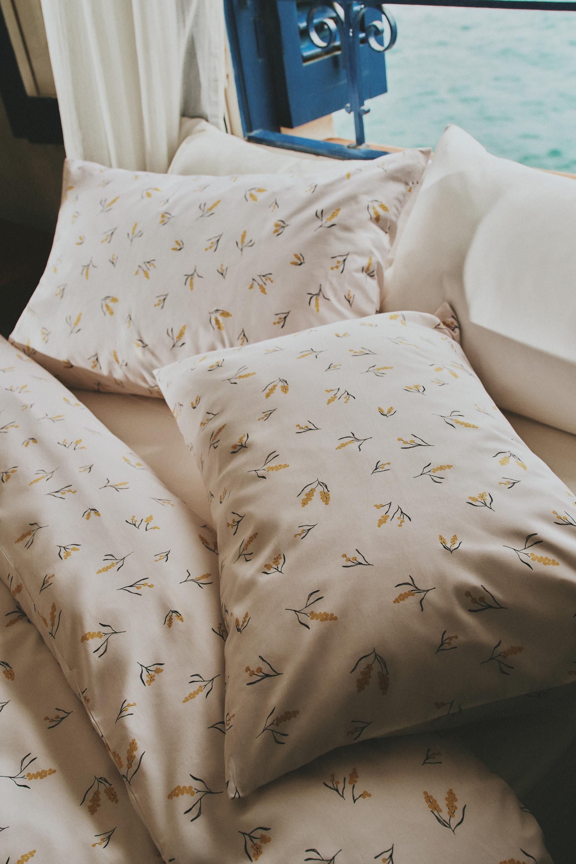 Pack 2 fundas de almohada mimosa 50 x 75 cm