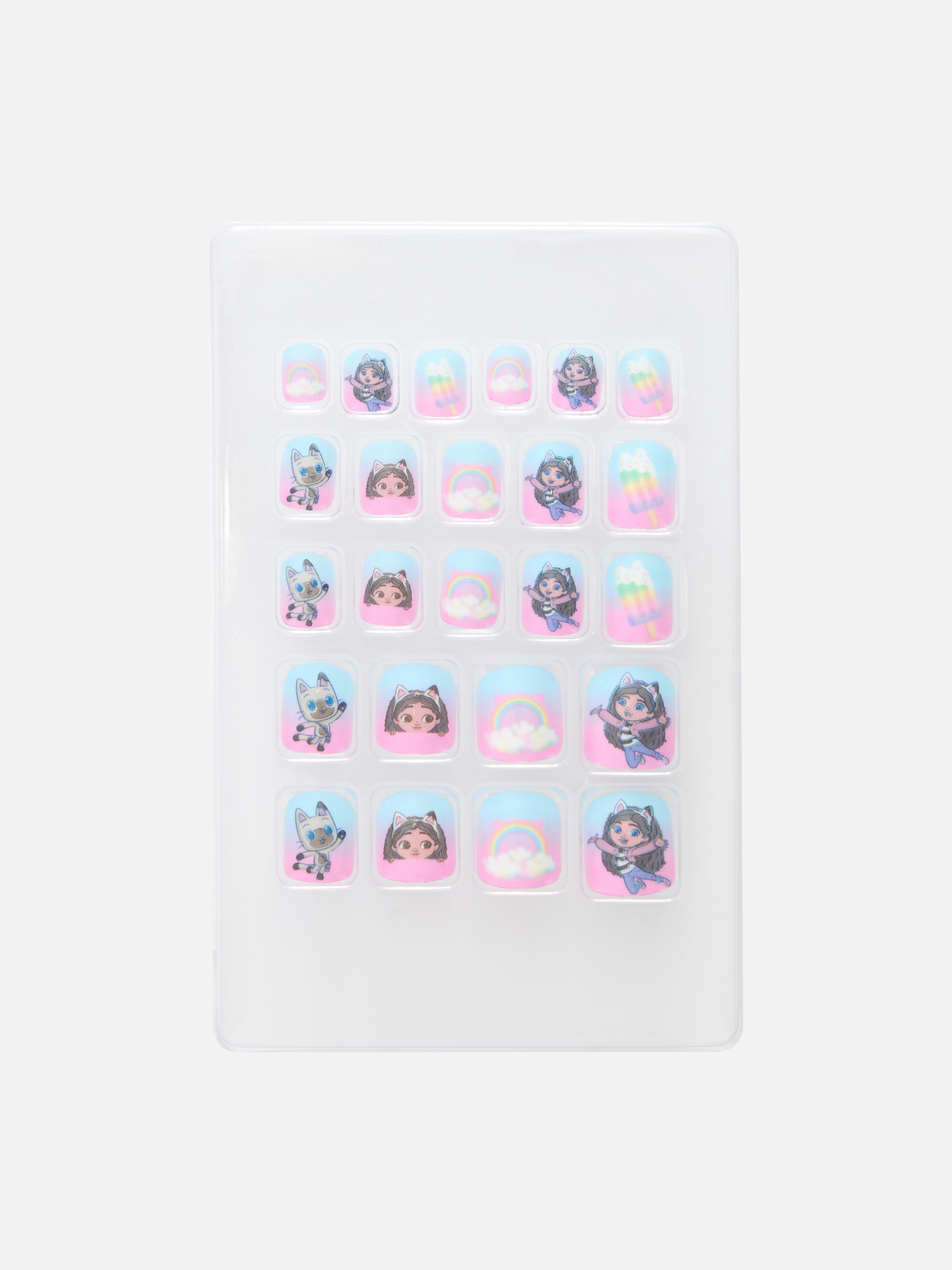 PS... Mini Gabby's Dollhouse Press-On Nails