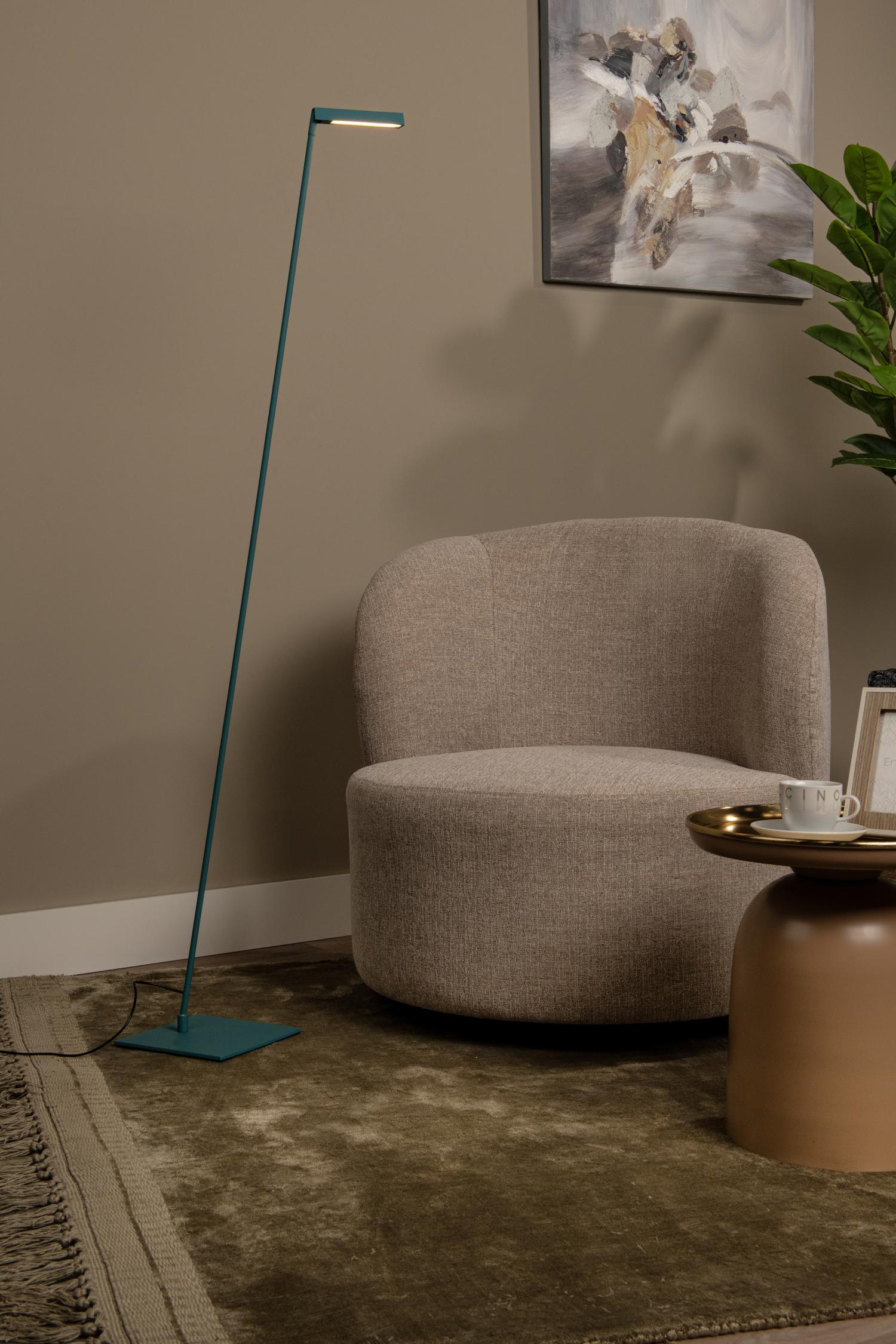 Lucide leeslamp LAVALE - Geïntegreerde LED - Turkoois