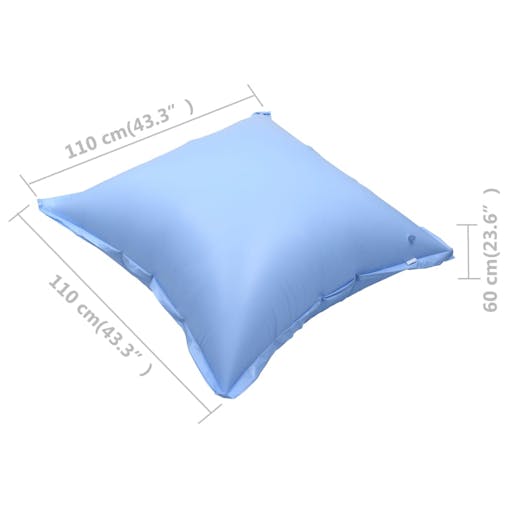 NNEVL Inflatable Winter Air Pillows for Above-Ground Pool Cover 10 pcs PVC