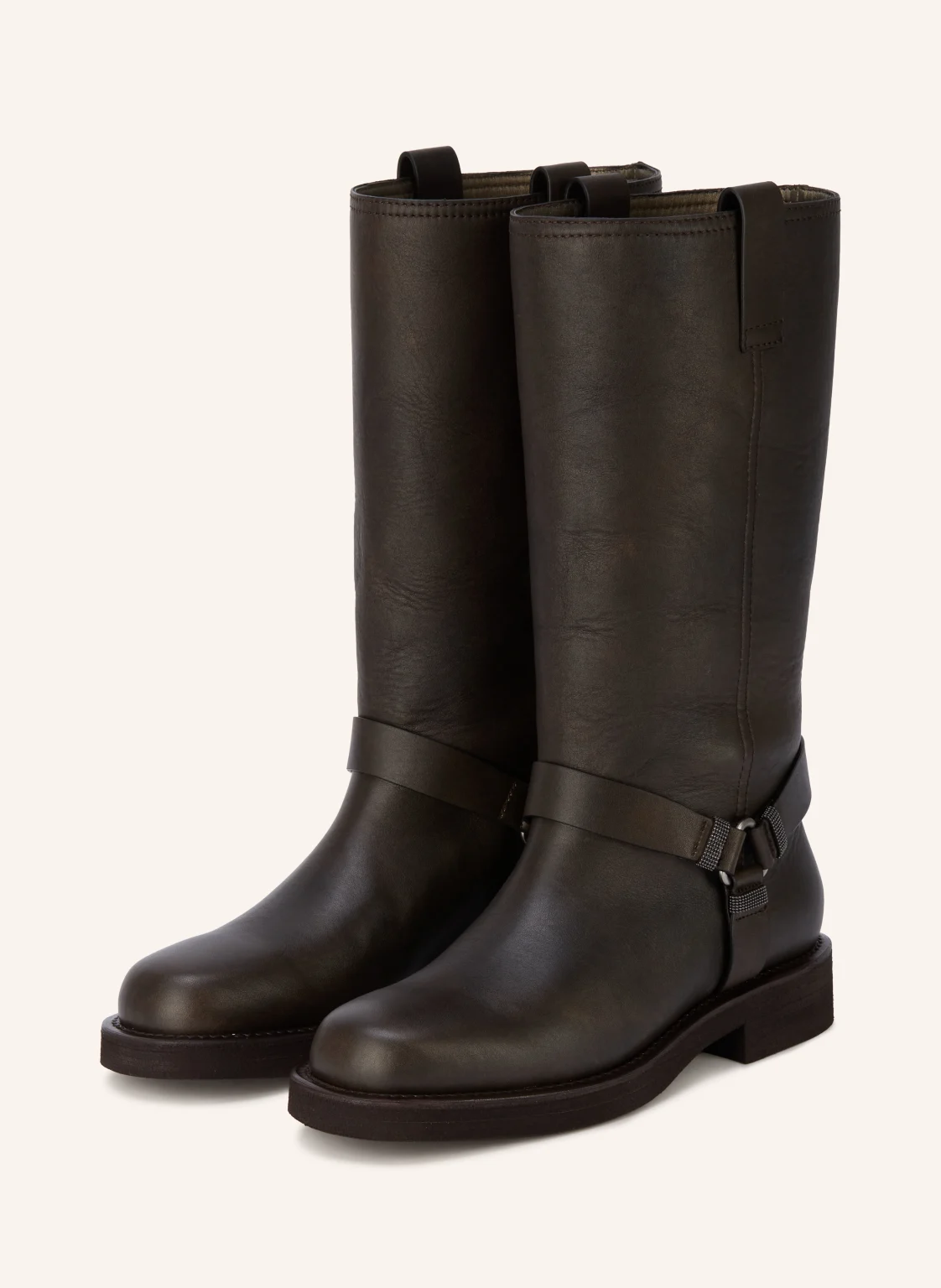 BRUNELLO CUCINELLI Biker Boots