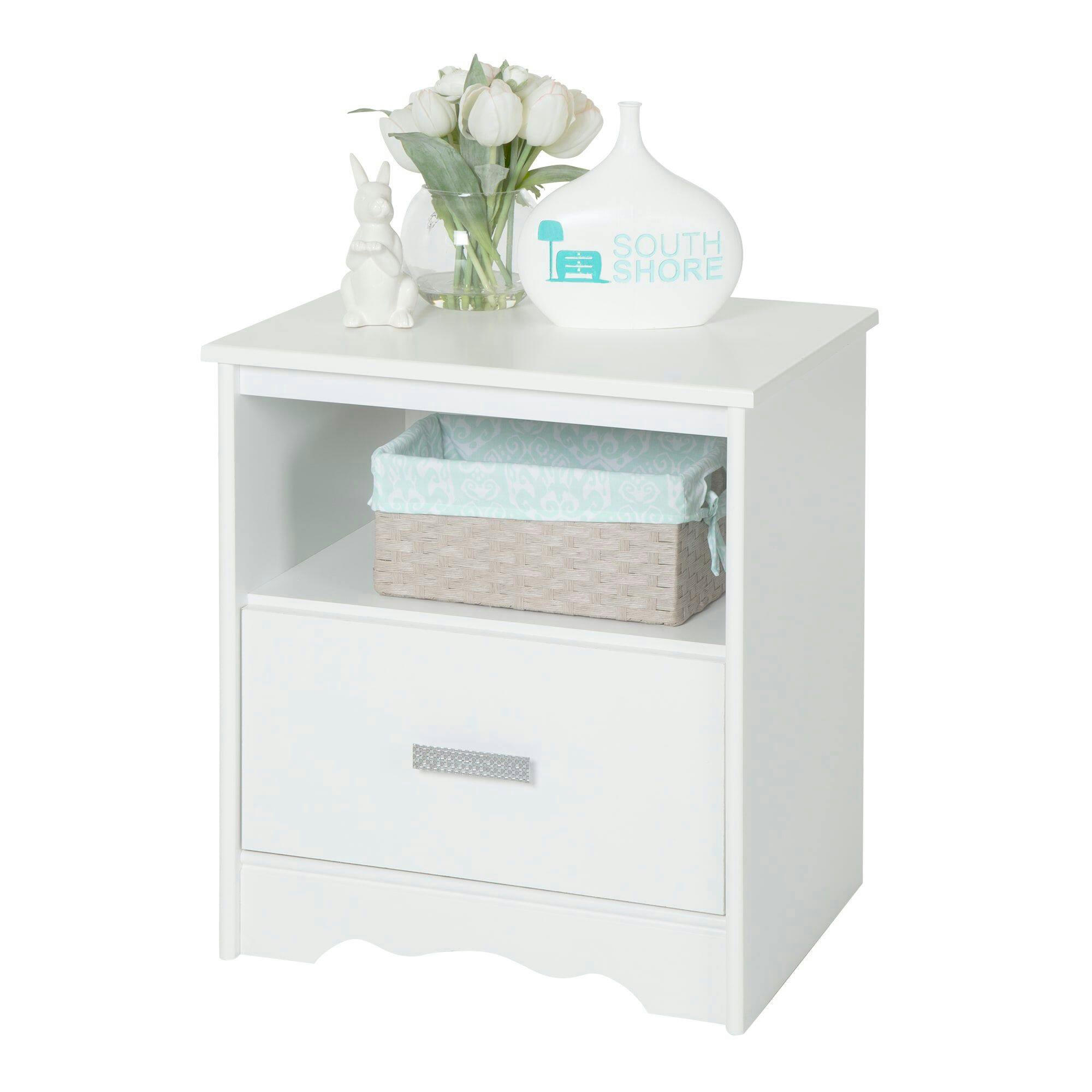 South Shore Tiara 1-Drawer Nightstand