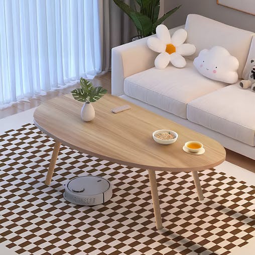 SOGA 2X 80x40cm Living Room NordicCoffee Table Modern Style