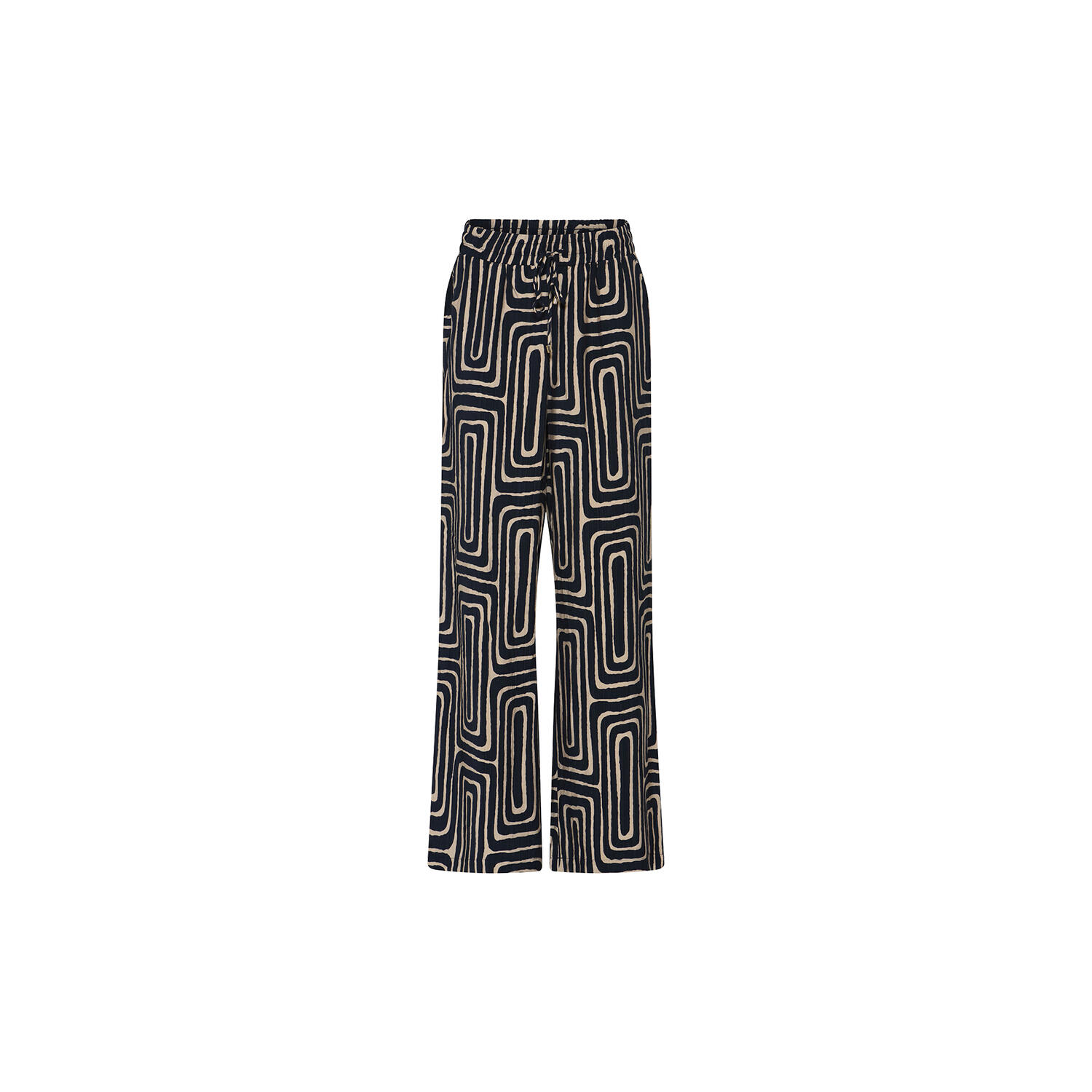 Long Pants Vivid Print, navy/camel