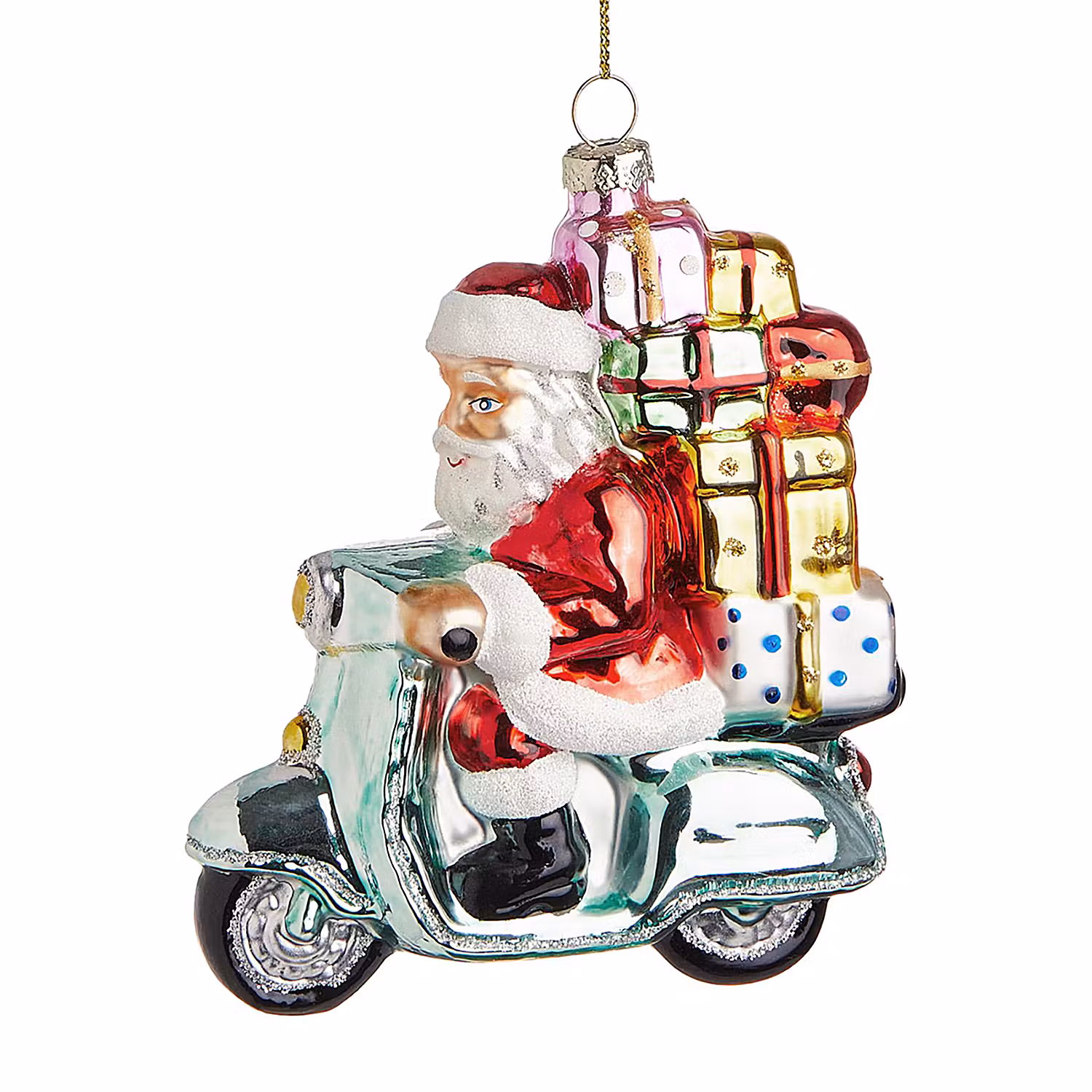 HANG ON Baumanhänger Santa auf Roller