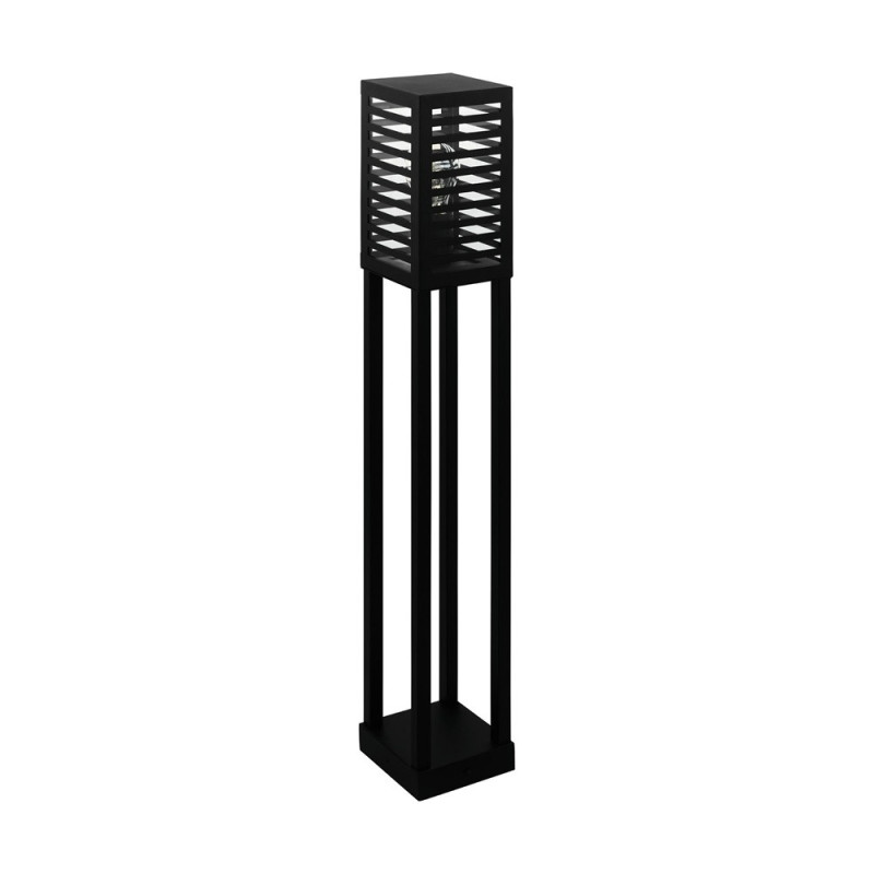 Borne extérieure Alamonte 3 noire 100 cm E27 60 W EGLO