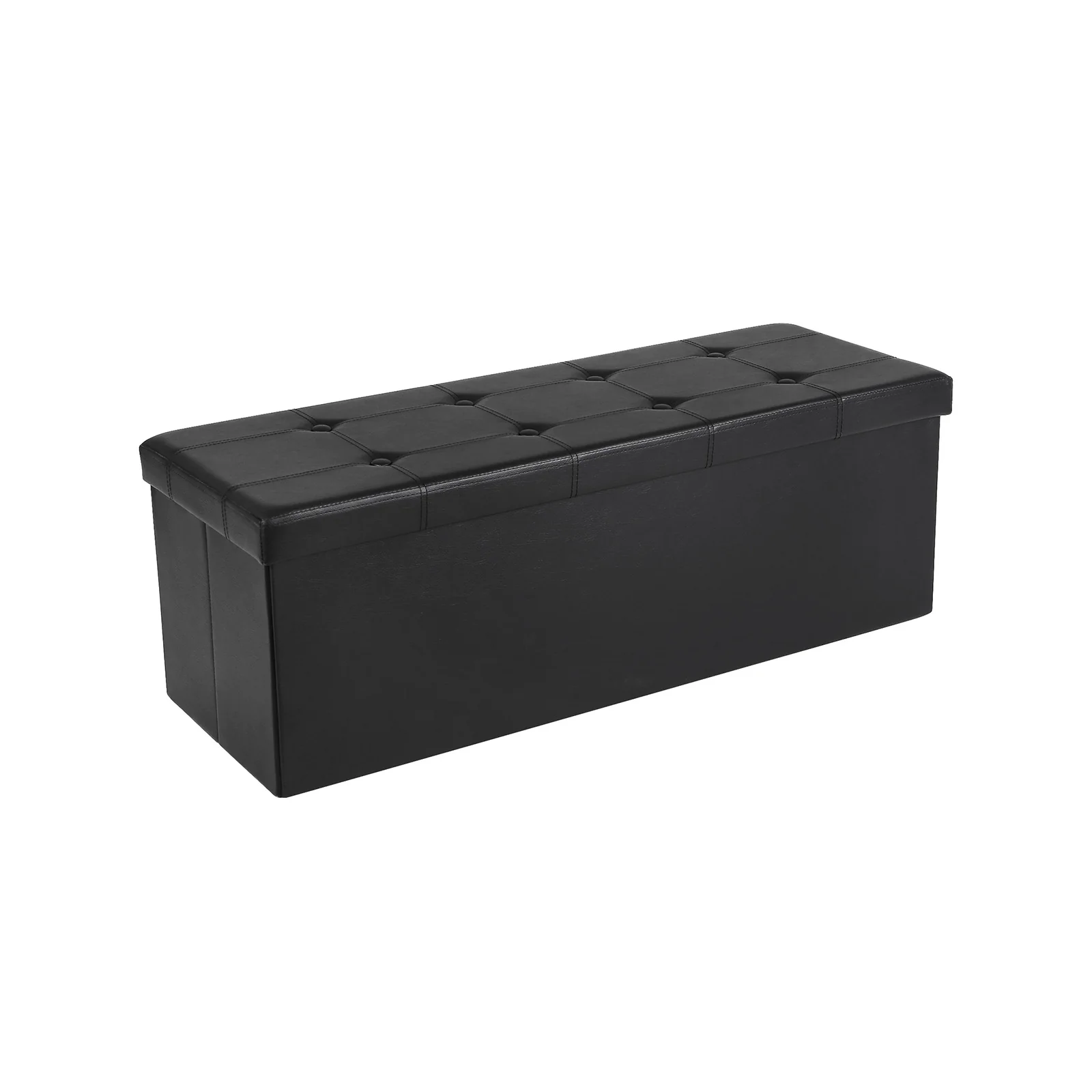 Banc de rangement 150L noir