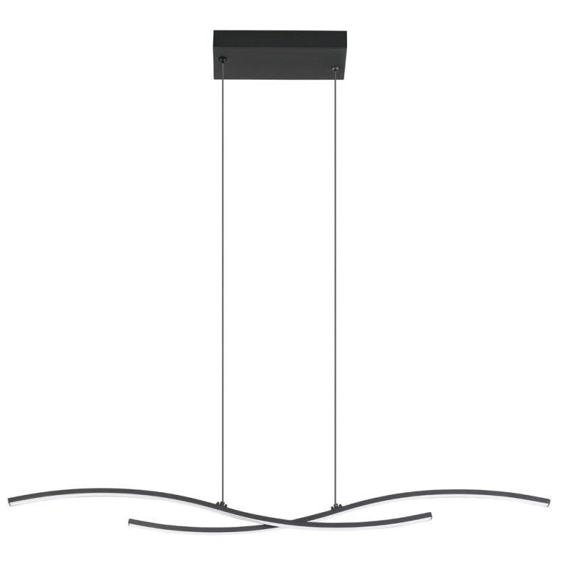Suspension LED Alboraya noire 20,7 W EGLO