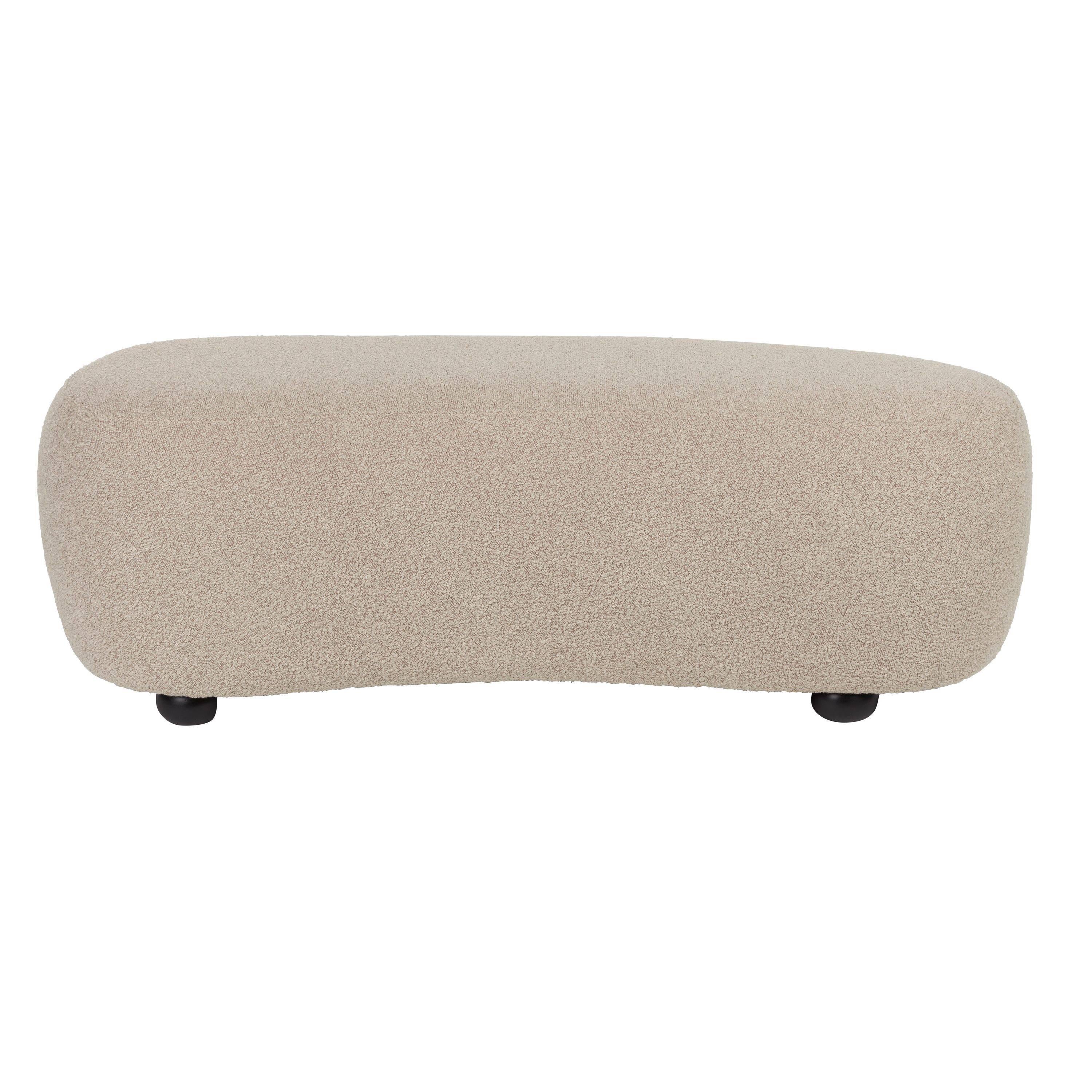 Hocker Kizit bouclé