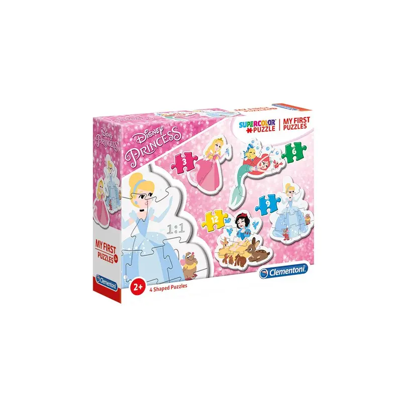 Puzzle 4-teilig Princess