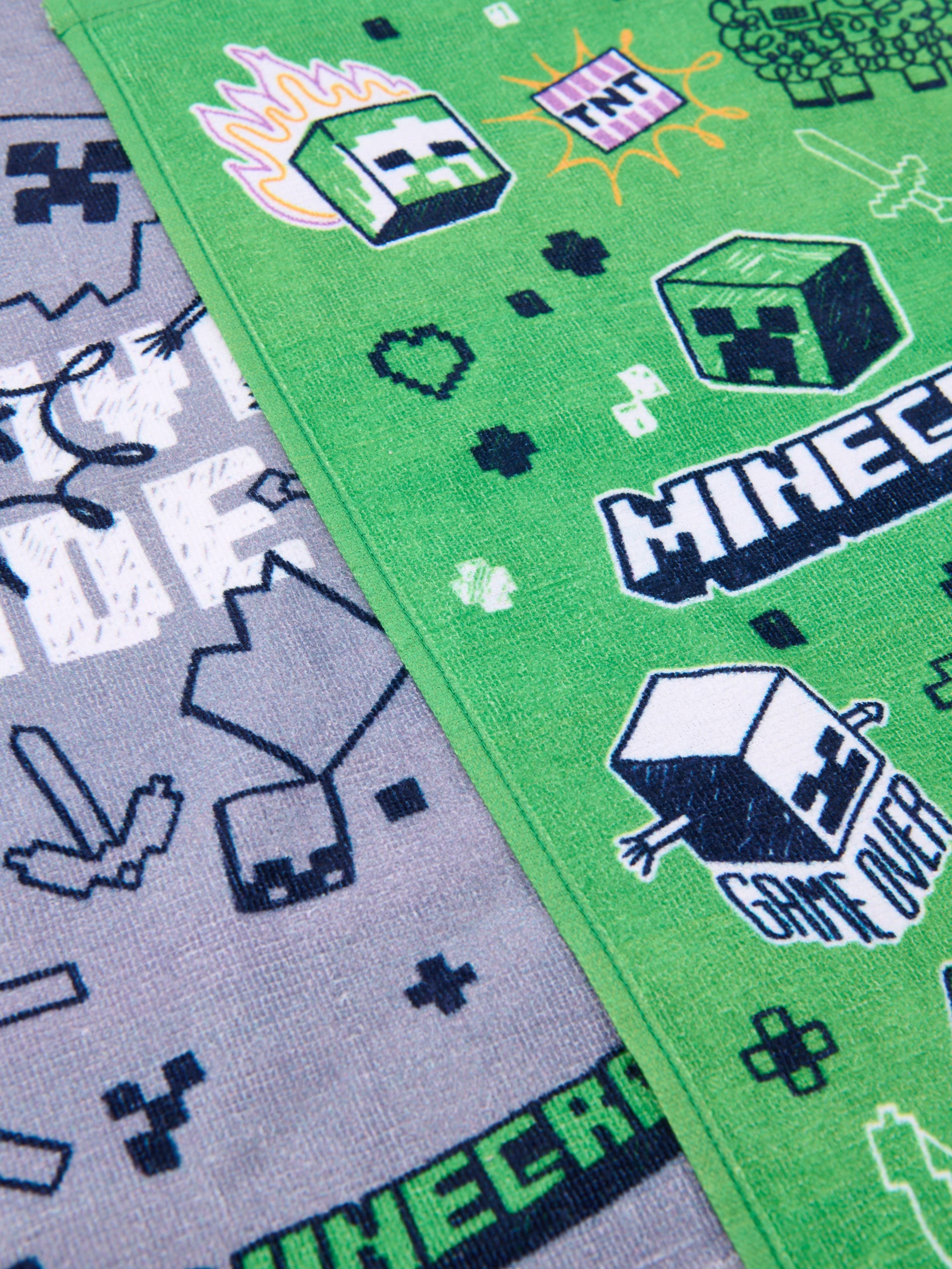 Ręczniki bawełniane 2 pack Minecraft