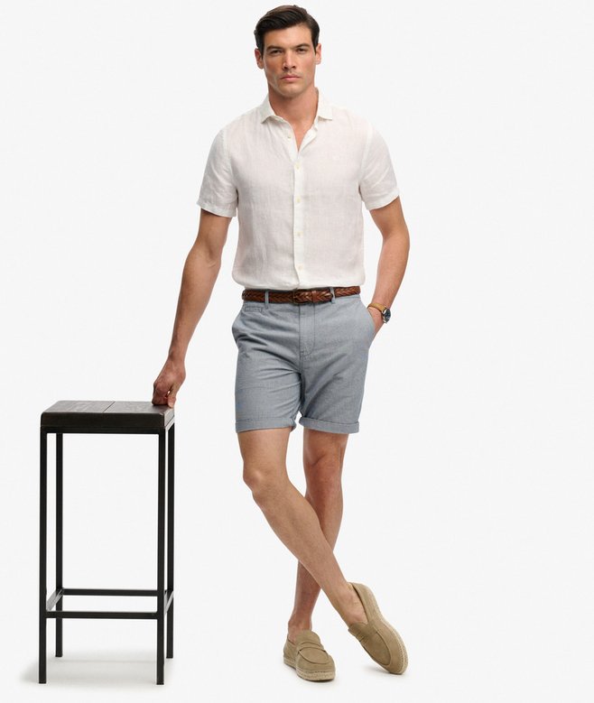 Premium Textured Chino Shorts