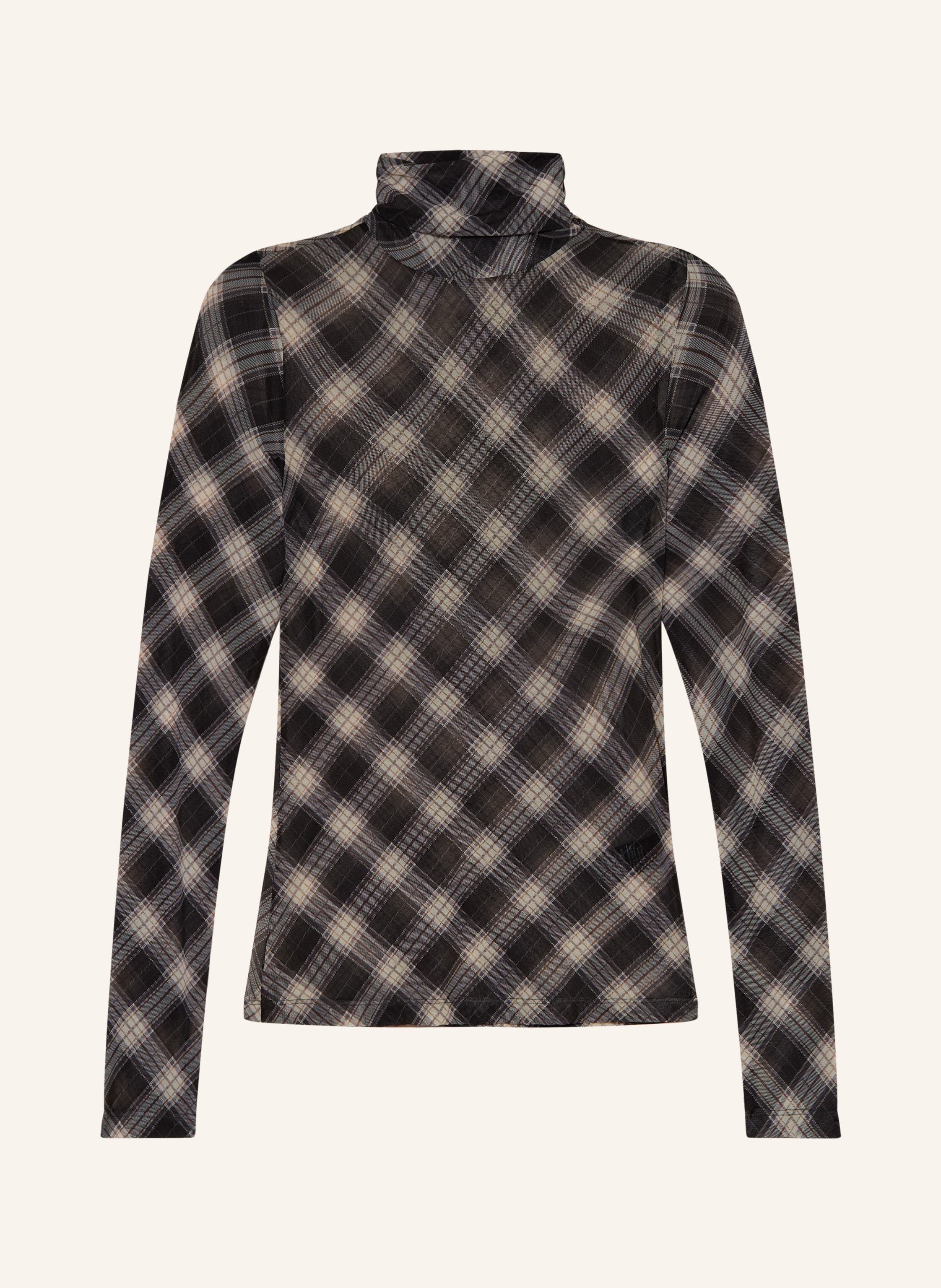 MRS & HUGS Rollkragenshirt aus Mesh