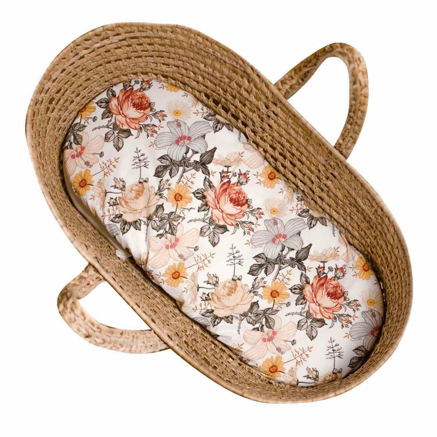 NÉO VINTAGE - Drap housse couffin ovale  72 x 32cm