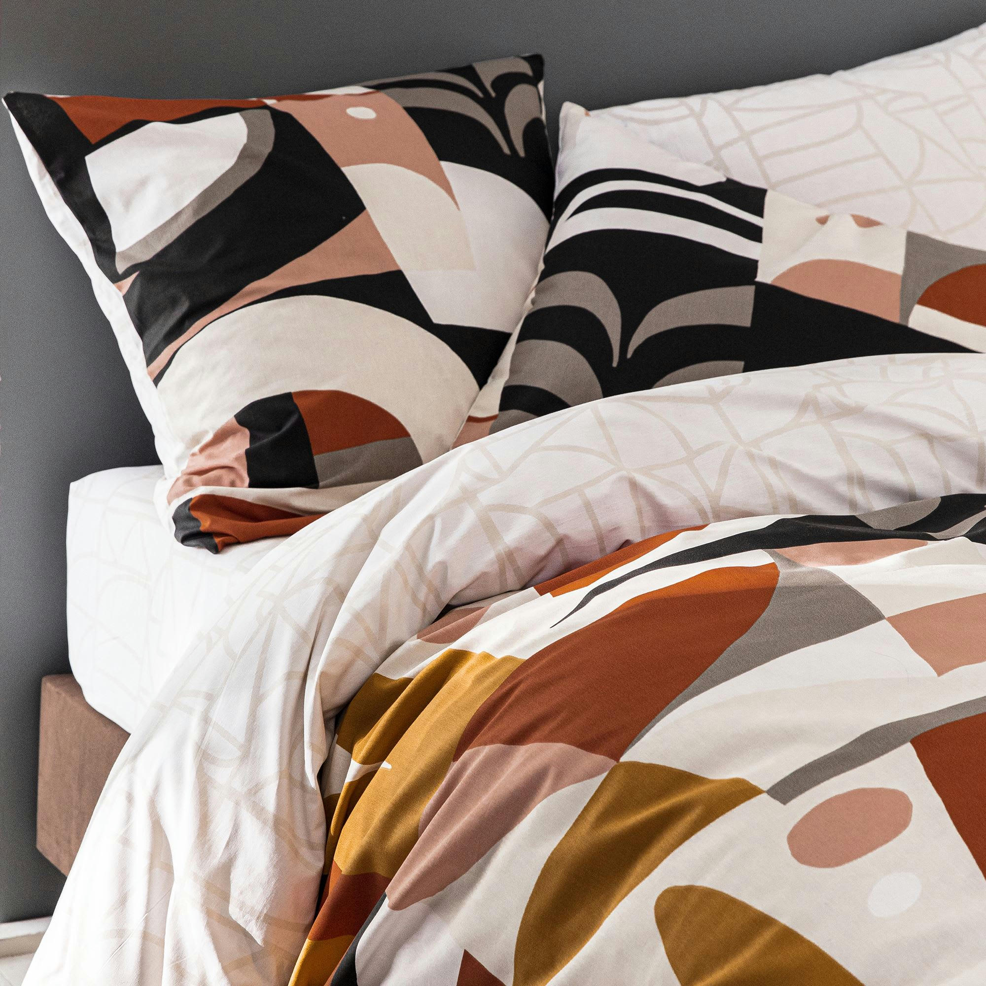 CRAFT - Housse de couette 240x220 beige en coton