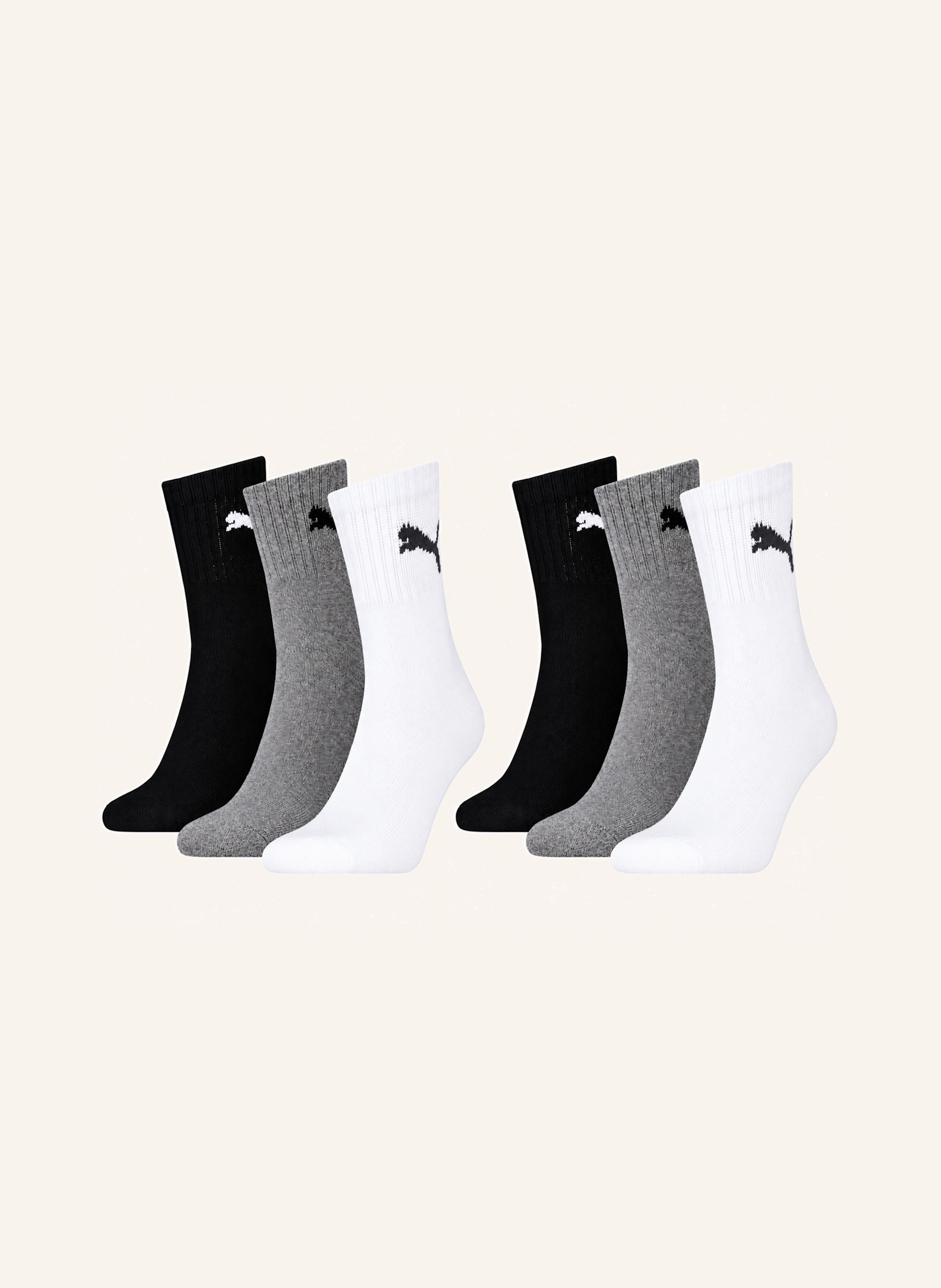PUMA Sportsocken SHORT CREW 6-PACK