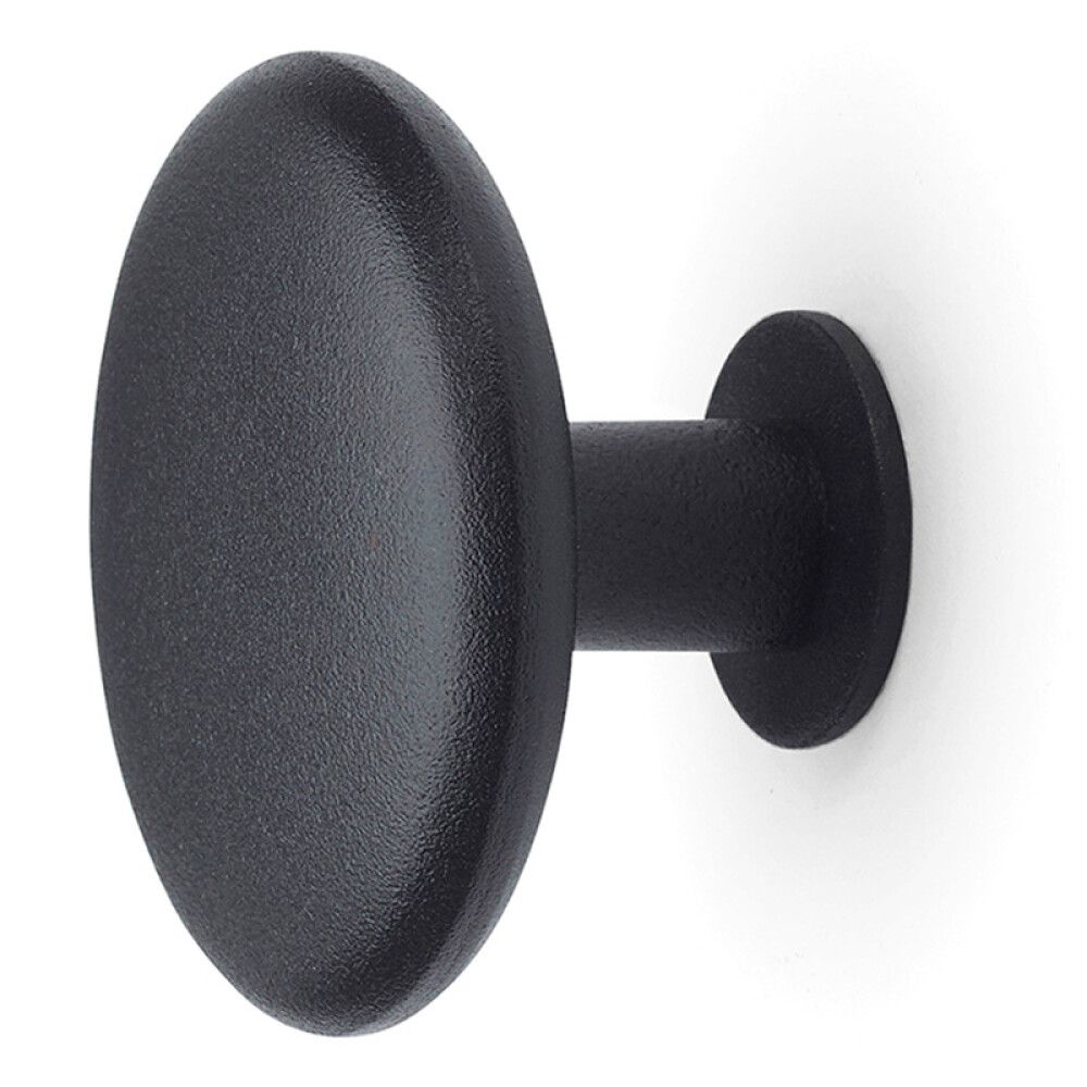 KNAGG HABO SPOT LITEN SVART 2-PACK