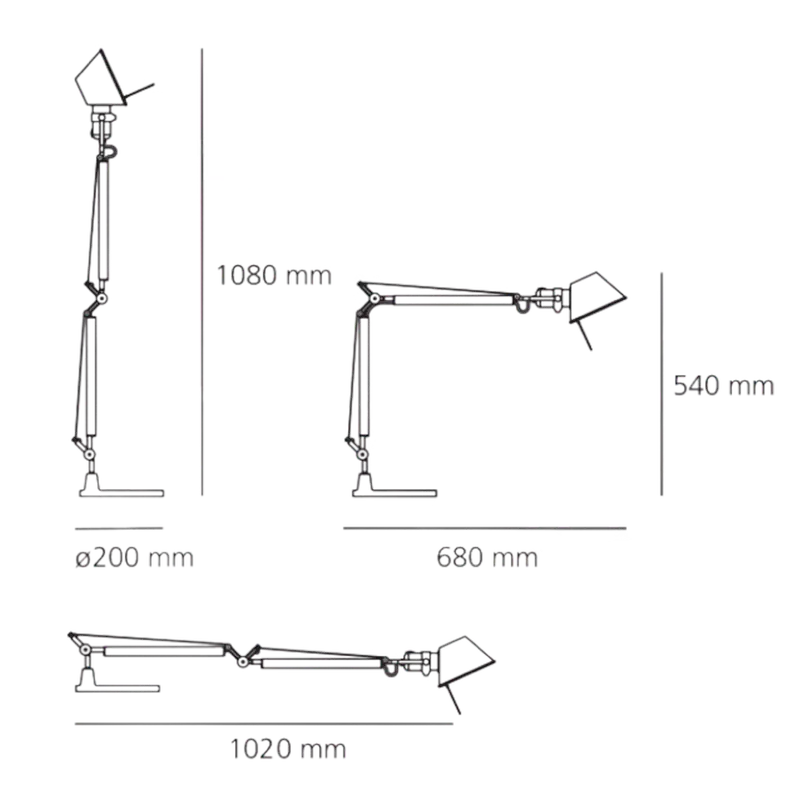 Tischleuchte Tolomeo