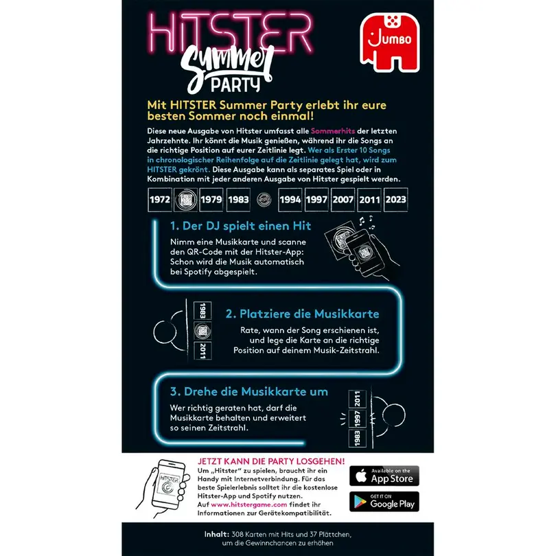Quizspiel Hitster Summer Party