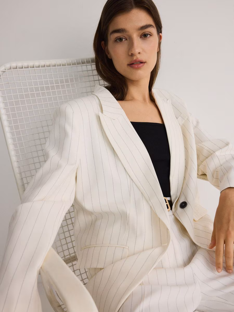 Blazer With Viscose Blend