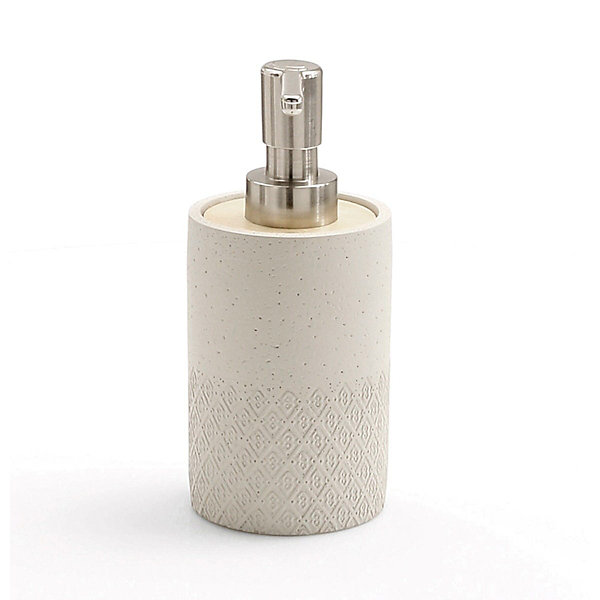 Distributeur De Savon En Ciment Gris Anémone 130 Ml