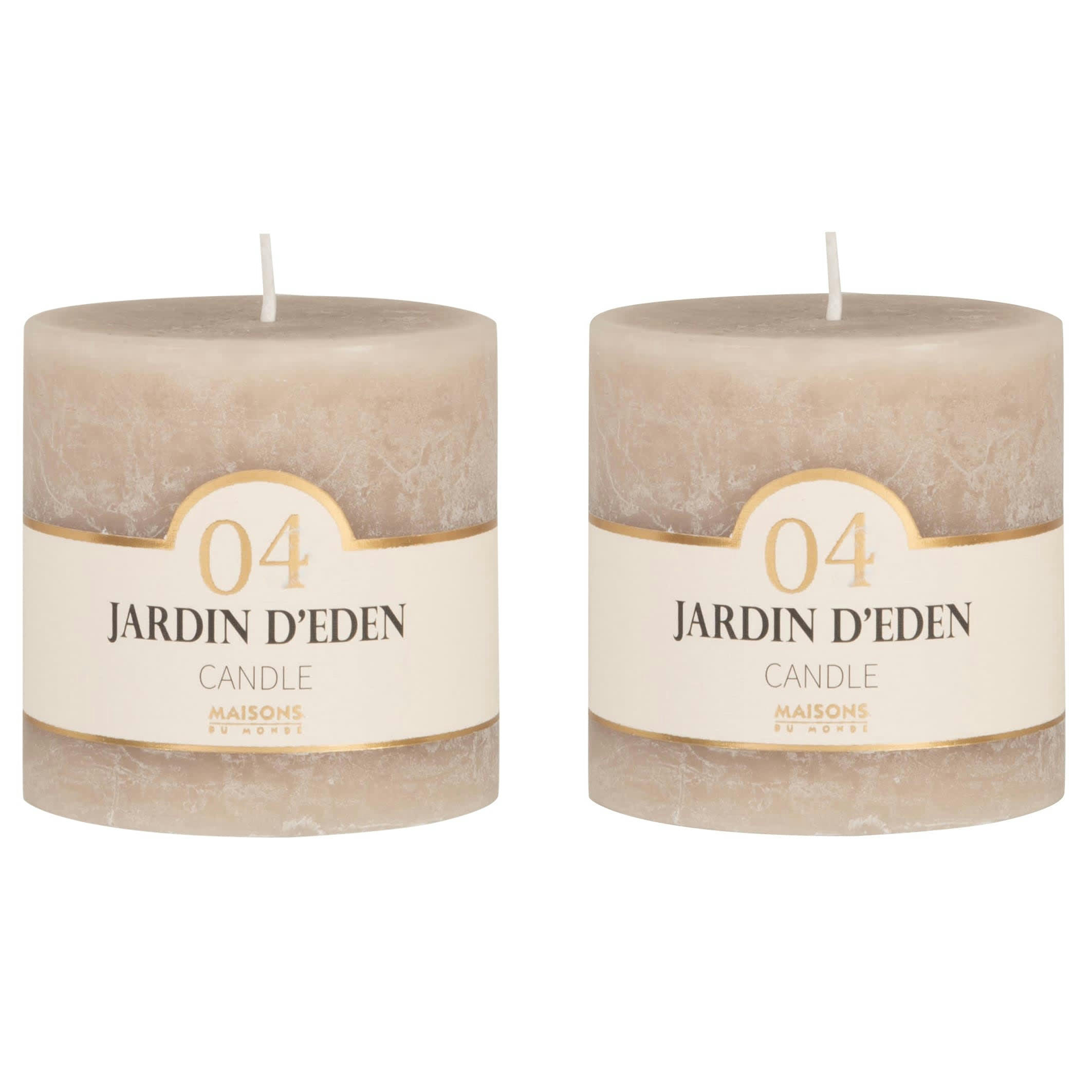 COLORAMA - Bougie parfumée taupe H7, 230g