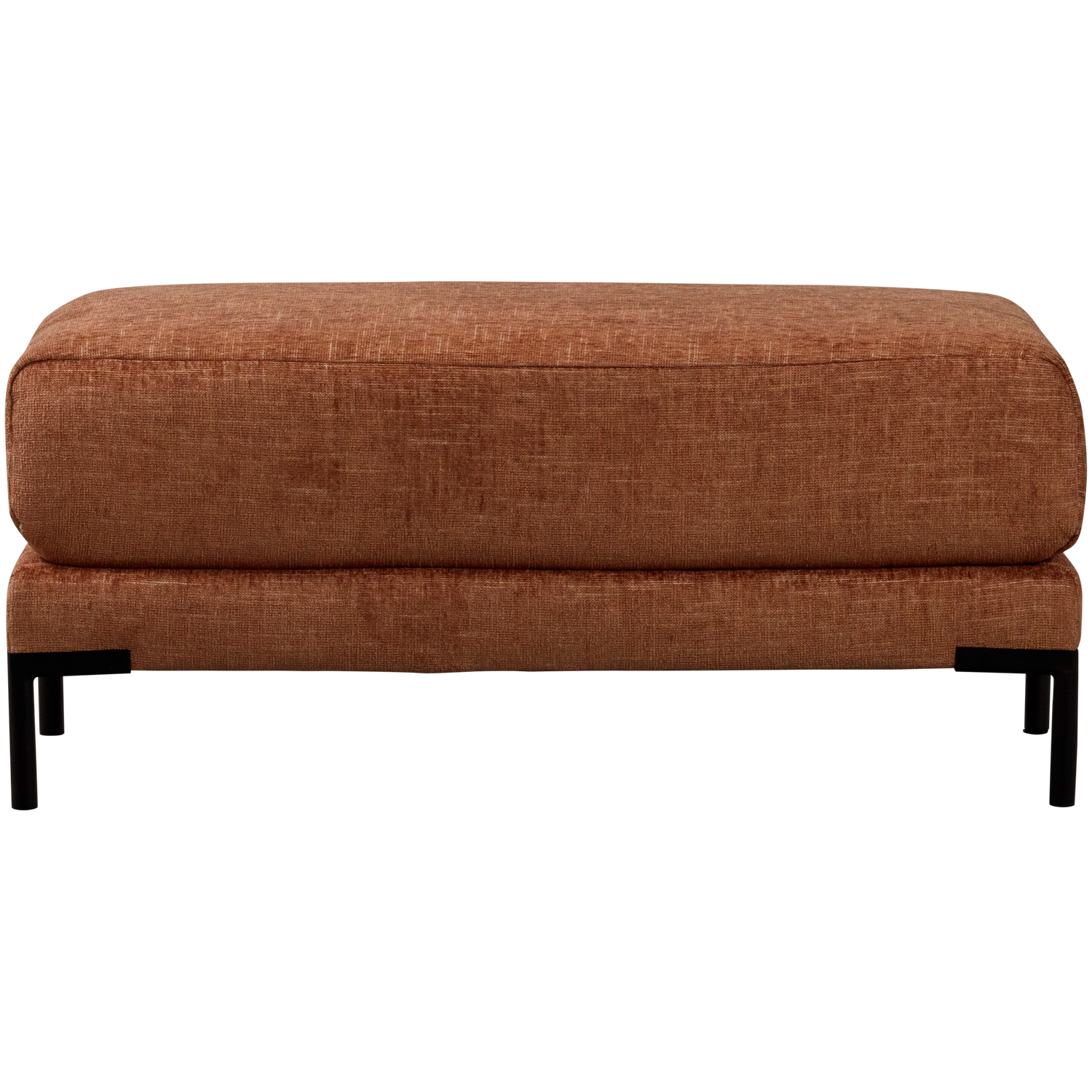 vtwonen poef Couple - Polyester - Rust Melange - 44x50x100