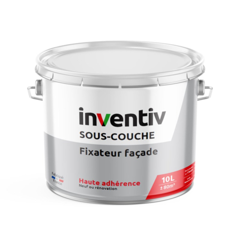 Sous-couche pour façade blanche 10 L INVENTIV