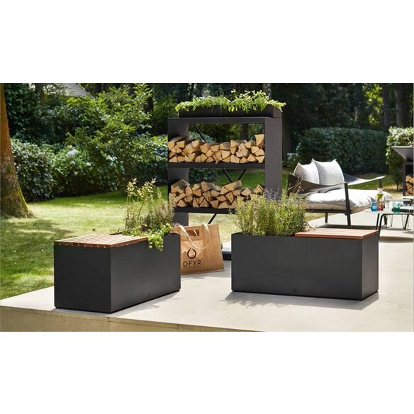 Banc Herb Garden Noir - Ofyr