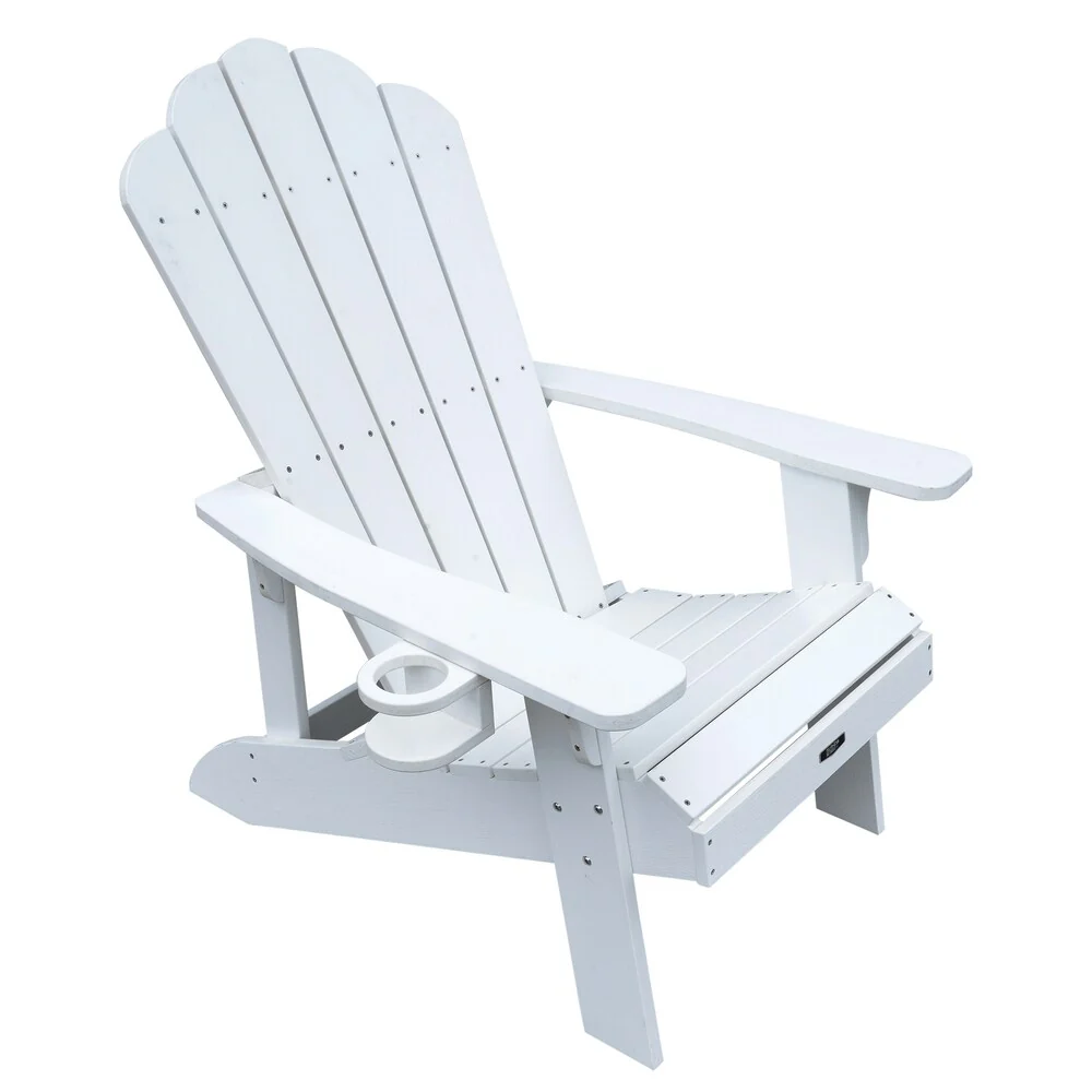 Island Retreat Adirondack Chair - White