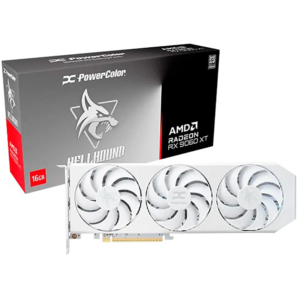 Powercolor RX 9060XT HellHound 16GB GDDR6 graphic card