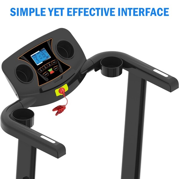 1.0 HP Folding Treadmill Electric Power Running Machine Treadmill