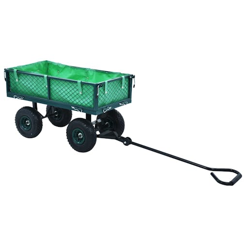 NNEVL Garden Hand Trolley Green 250 kg