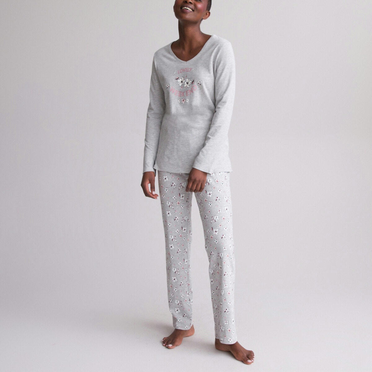 Pyjama jersey, manches longues