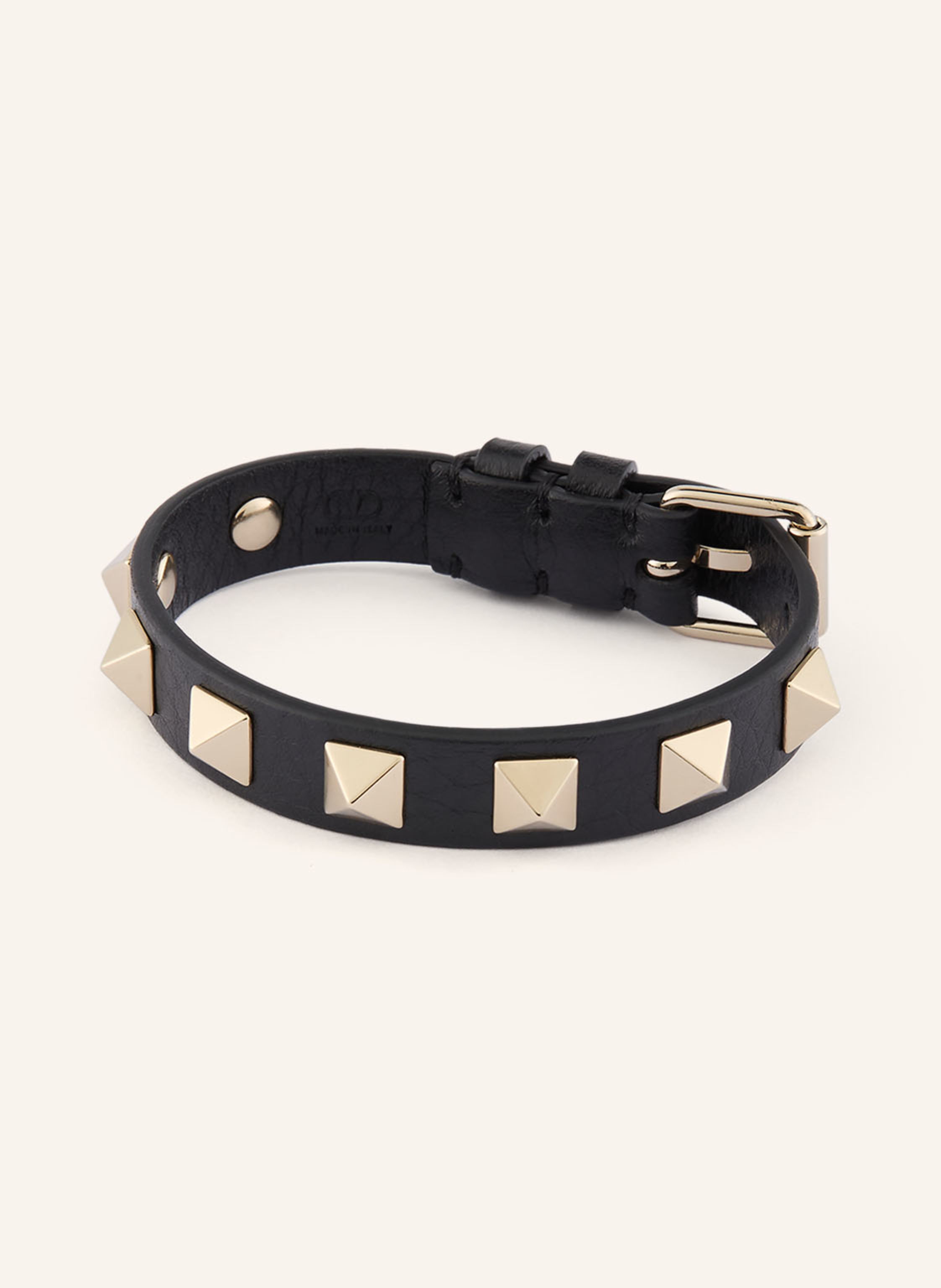 VALENTINO GARAVANI Lederarmband ROCKSTUD mit Nieten