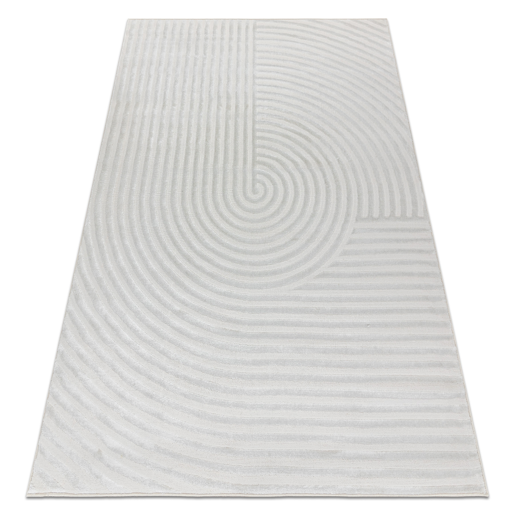 Dywan BALANCE 1921 krem - Geometryczny, strukturalny, glamour80x150 cm