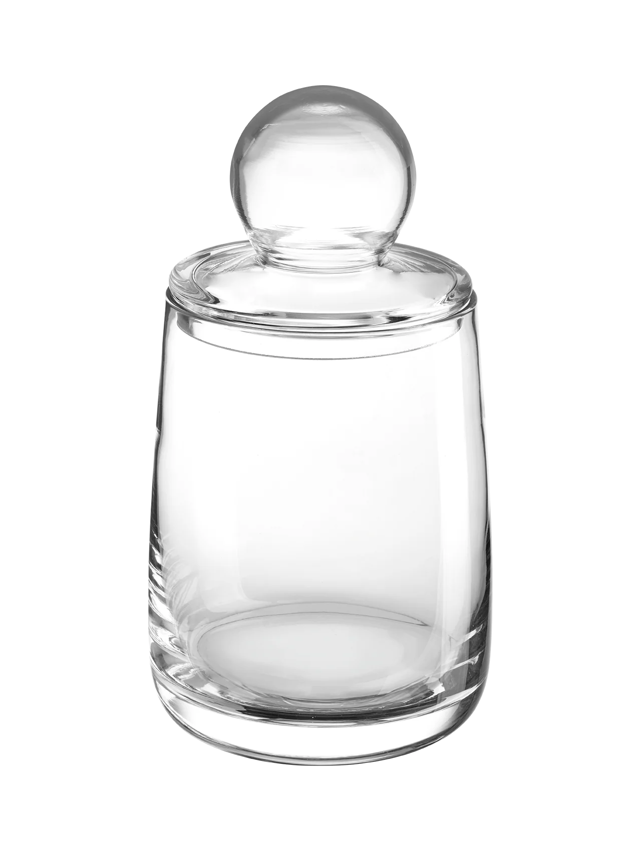 dose mit deckel, clear