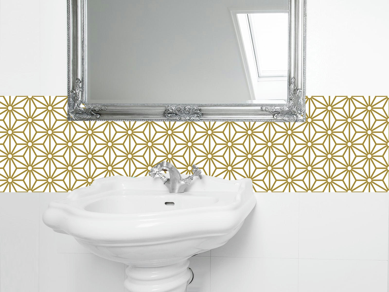 STERLING - Crédence adhésive or 400x40cm